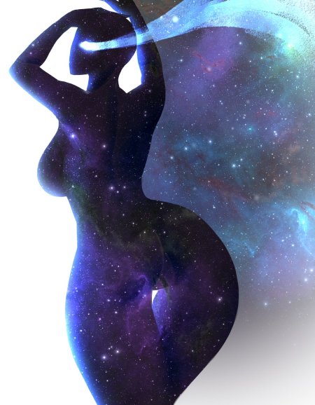 Космическая девушка xxx