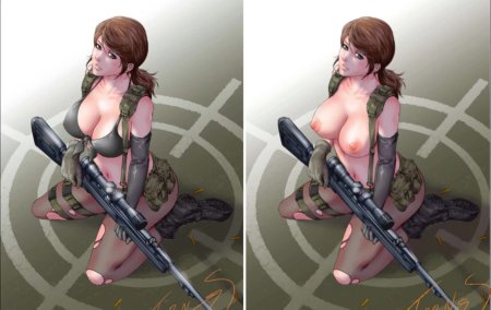 Metal Gear хентай снайпер Вульф