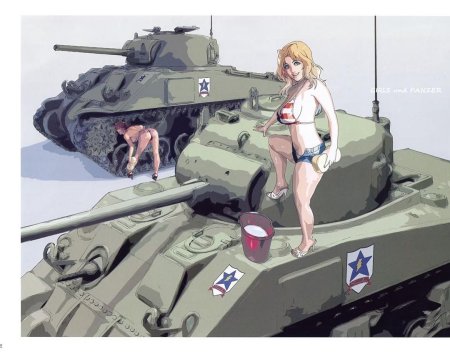 Girls und Panzer Сандерс