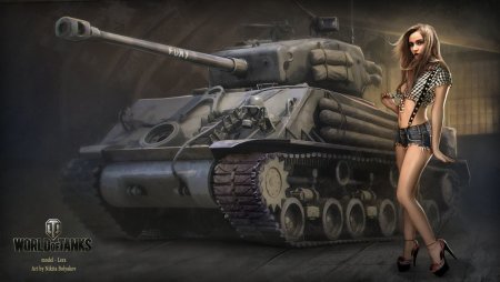 Девушка танкист World of Tanks