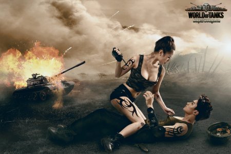 World of Tanks девушки