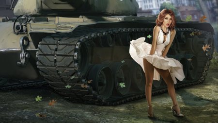 Девушки и танки World of Tanks Blitz