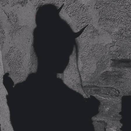 Красивая тень на стене