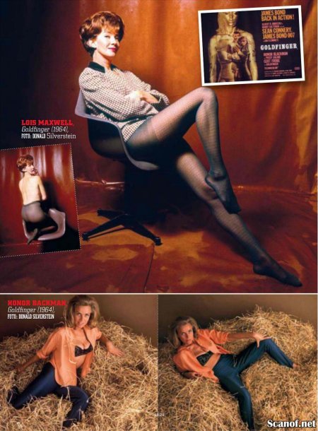 В чулках ретро