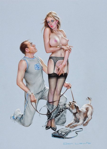 Современный Эротический пин ап