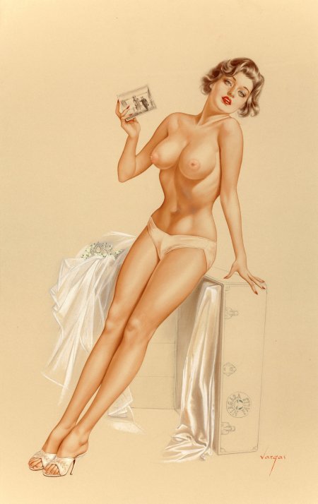 Пин-ап Эротический Альберто Варгас