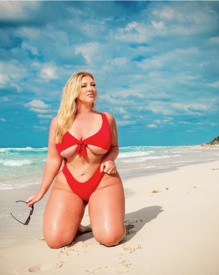 Тайя Кристиан модель Plus-Size