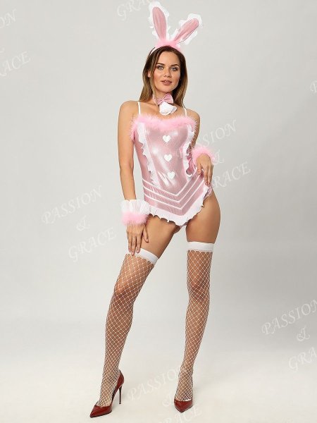 Эротический костюм зайца женский
