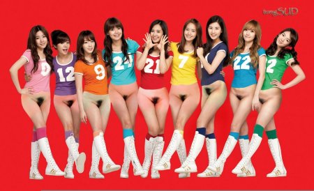 Корейская Девичья группа ню