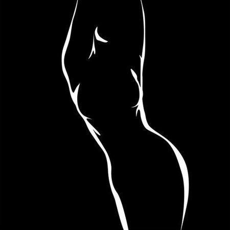 Женский силуэт