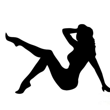 Женский силуэт