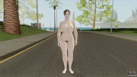 На ГТА Сан андреас голая с большими сиськами Клэр