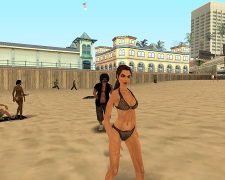 ГТА Сан андреас мод на голых