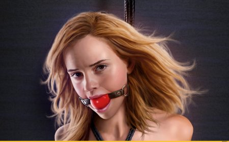 Эмма Уотсон кляп