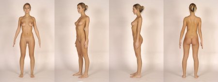 Голая женская анатомия