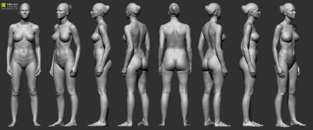 Голая анатомия фотосеты