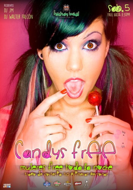 Брюнетка с Чупа чупсом