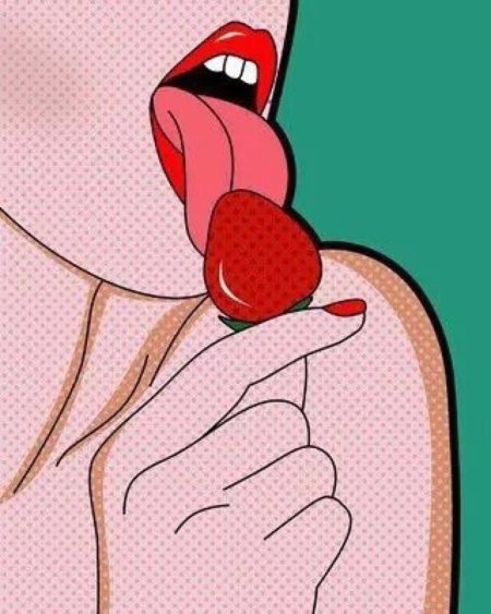 Аватарка с языком