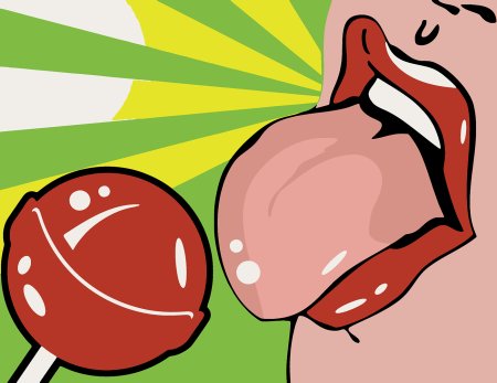 Поп арт Чупа Чупс