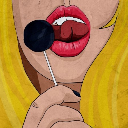 Девушки в стиле поп-арт