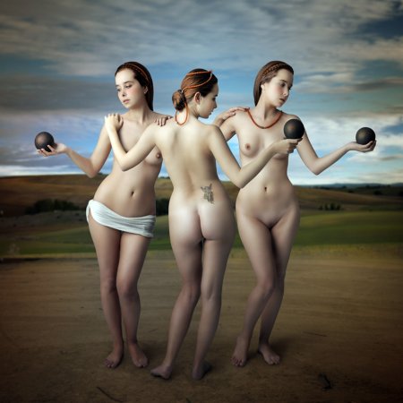 Креативное ню