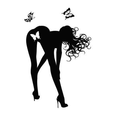 Эротические позы силуэты