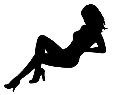 Очертания девушки