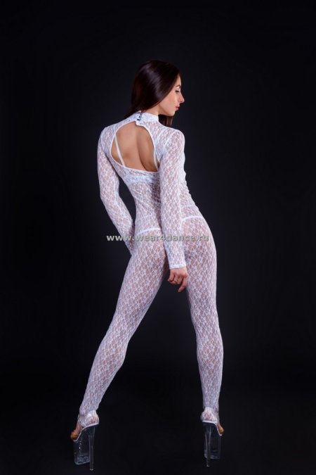 Комбинезон в сеточку