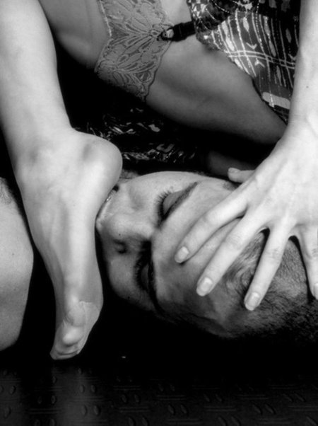 Куннилингус черно белое