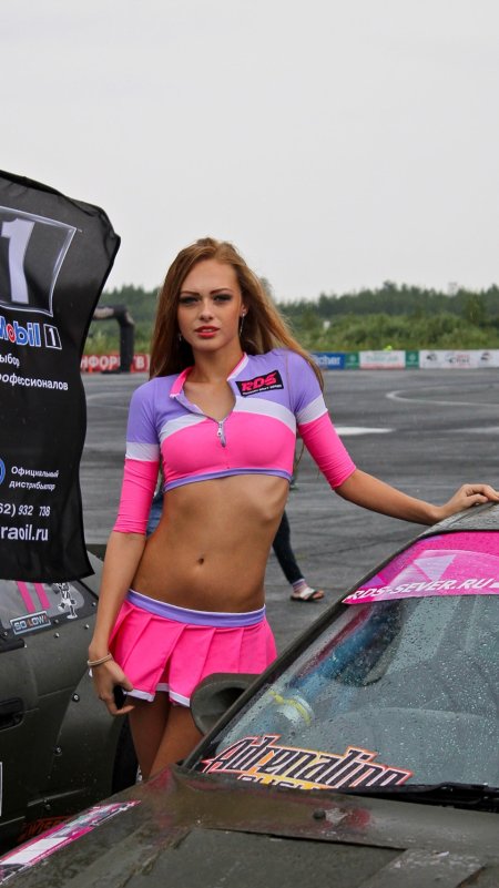 Девушка дрифтер