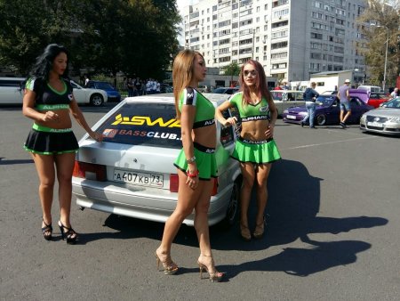 Драг ВАЗ девушка