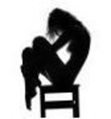 Красивый силуэт девушки