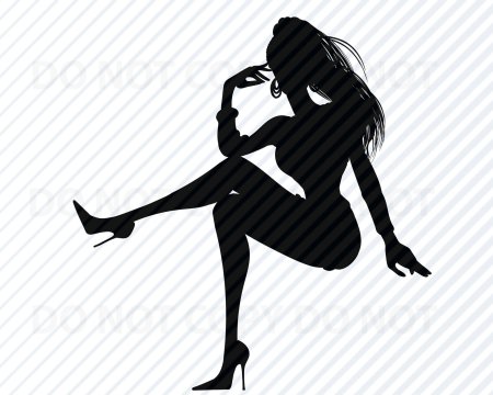 Силуэт девушки