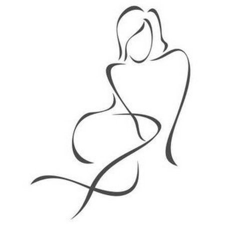 Силуэт девушки