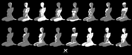 Сидячие позы