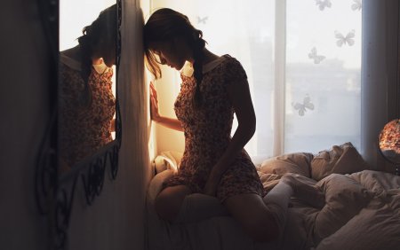 Фотосессия у окна