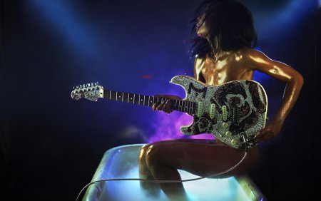 Фотосессия с электрогитарой