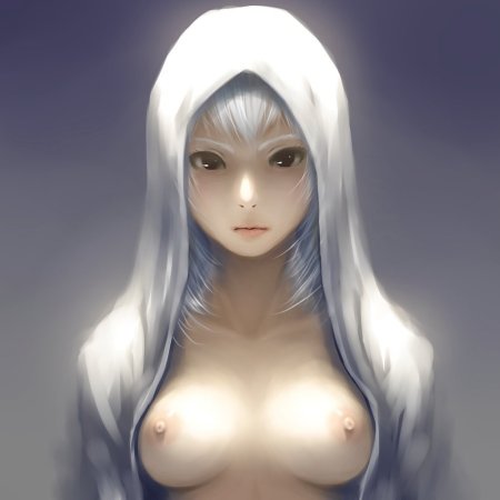 Хентай девушки с белыми волосами