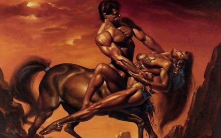 Борис Вальехо картины обнажёнка