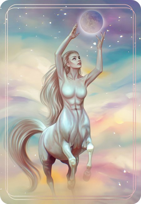 Девушка Кентавр арт фэнтези