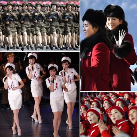 Северокорейские девушки