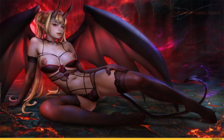 Суккуб демоница хентай