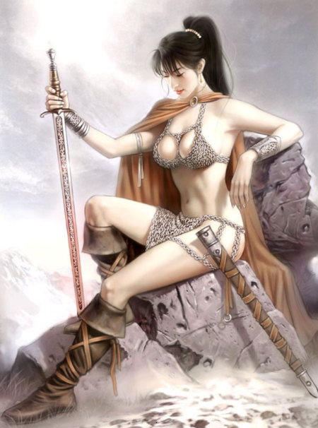 Аниме девушки воительницы