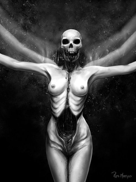 Мрачные эротические арты