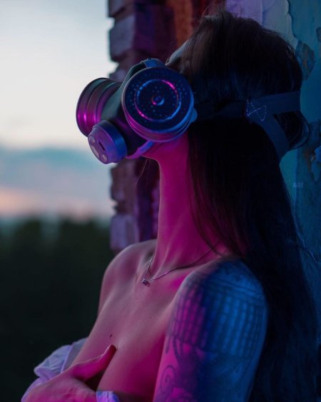 Девушка фотосессия Чернобыль