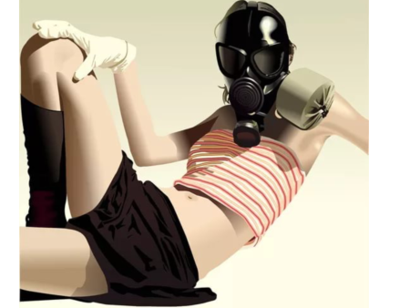 Женский противогаз