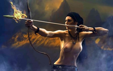 Красивые голые амазонки