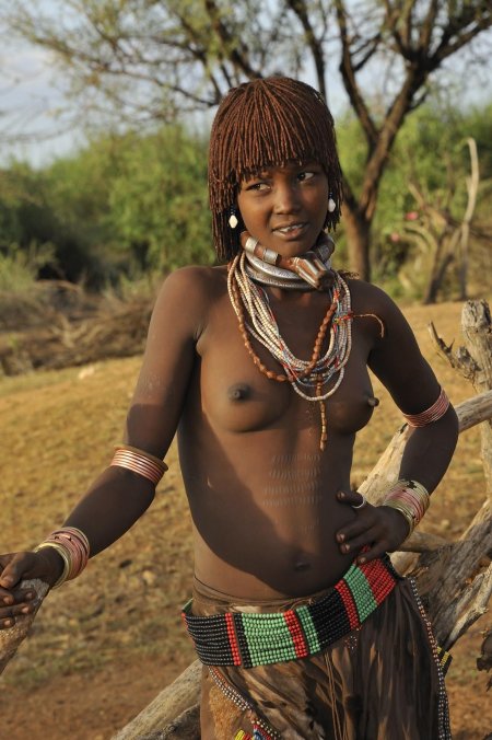 Девушка племени Хамер Эфиопия
