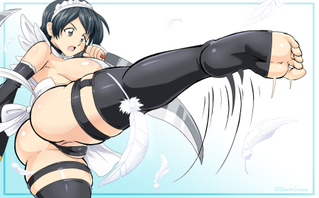 Хентай 2girls ass barefoot Black_hair cleft_of_Venus