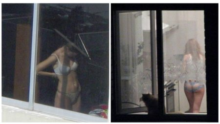 Подсмотрел в окно частное